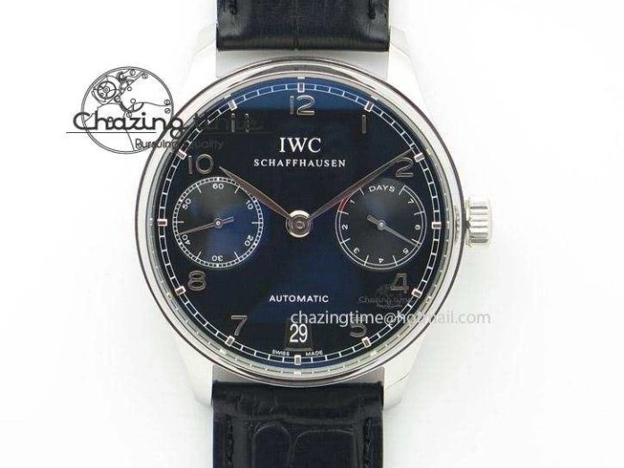 MIROTIME 0331 Upgraded Portuguese Flying Tourbillon SS White Dial 2 Sub Dials on Black Leather Strap 7161